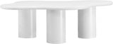 Romaine Coffee Table White from Meridian - Luna Furniture