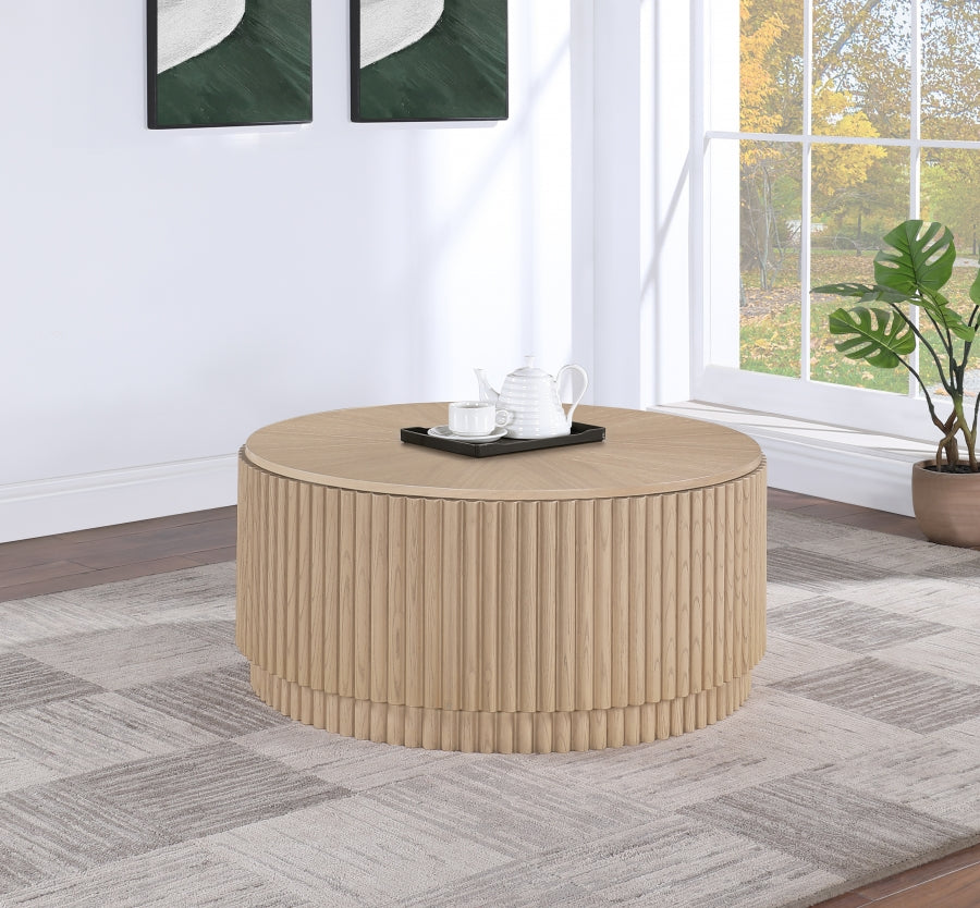 Ronin Coffee Table Natural from Meridian - Luna Furniture