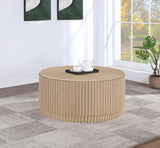 Ronin Coffee Table Natural from Meridian - Luna Furniture