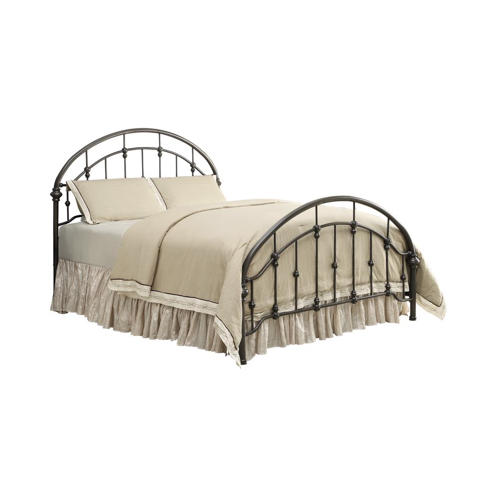 Rowan Eastern King Bed Dark Bronze from Coaster - Luna Furniture