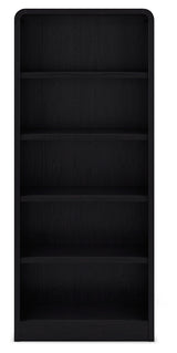 Rowanbeck Black 72" Bookcase - H821-17 - Luna Furniture