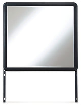 Rowanbeck Black Bedroom Mirror - B821-36 - Luna Furniture