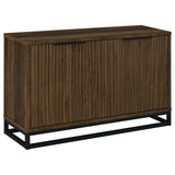 Ryatt Dark Pine 4-Door Engineered Wood Accent Cabinet from Coaster - Luna Furniture