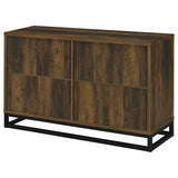 Ryatt Dark Pine 4-Door Engineered Wood Accent Cabinet from Coaster - Luna Furniture