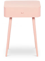 Rylan Nightstand Pink from Meridian - Luna Furniture