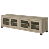 Sachin Rectangular TV Console with Glass Doors - 736283 - Luna Furniture