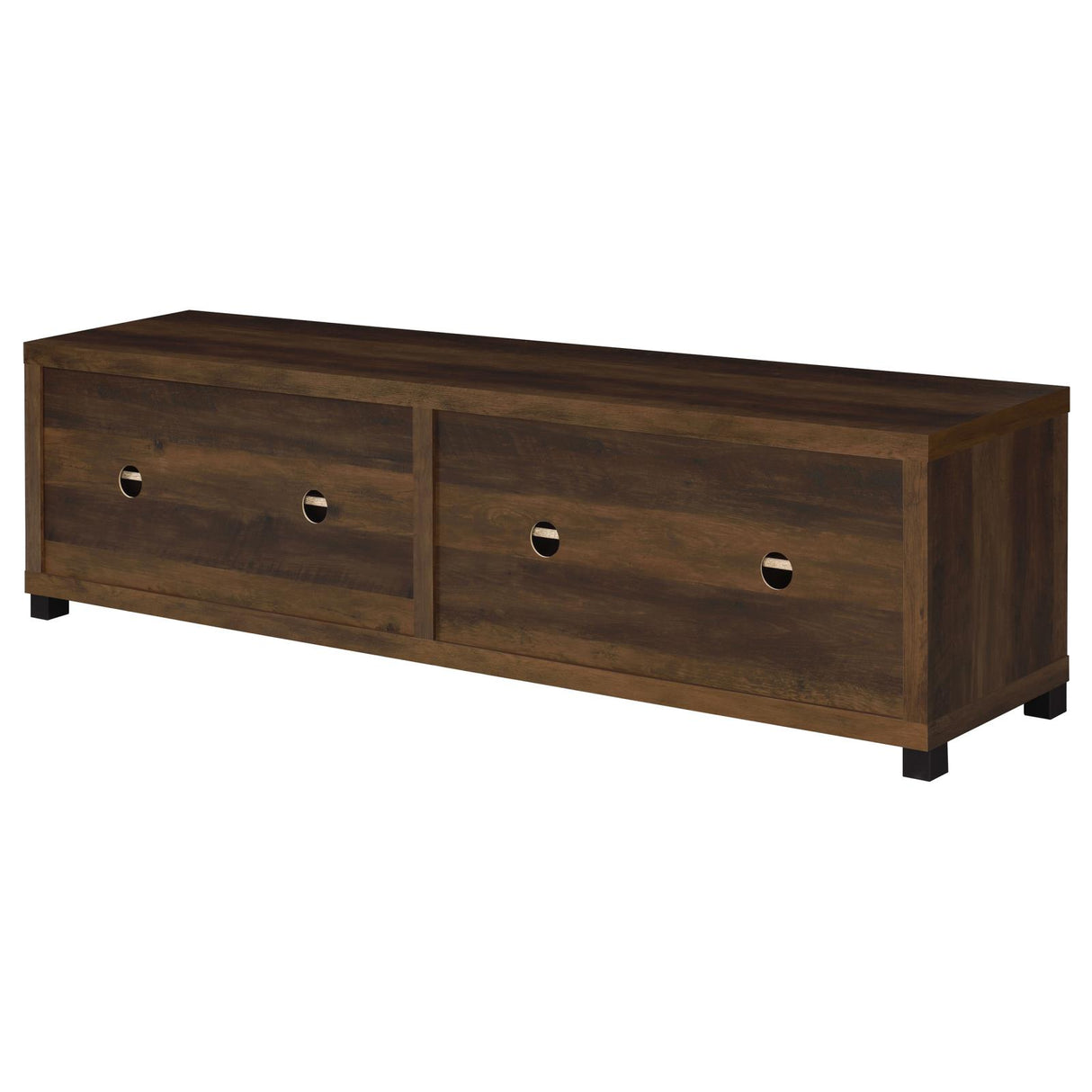 Sachin Rectangular TV Console with Glass Doors - 736293 - Luna Furniture