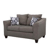 Salizar Flared Arm Loveseat Gray from Coaster - Luna Furniture