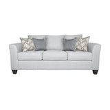 Salizar Upholstered Track Arm Fabric Sofa Grey Mist - 508581 - Luna Furniture