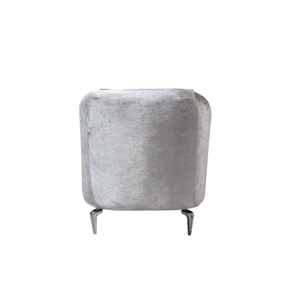 Santana Silver Velvet Chair from Nova Furniture - Luna Furniture