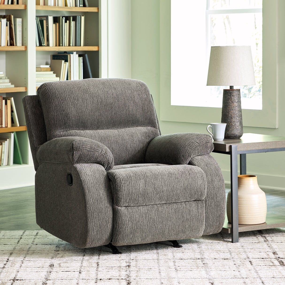 Scranto Brindle Recliner - 6650225 - Luna Furniture