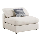 Serene 4-Piece Upholstered Modular Sectional Beige - 551321-SETA - Luna Furniture