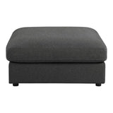 Serene 4-Piece Upholstered Modular Sectional Charcoal - 551324-SETB - Luna Furniture