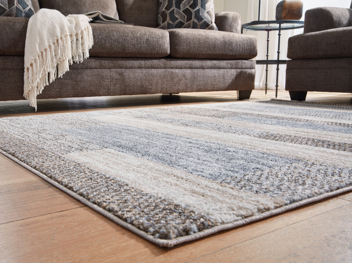 Sethburn Cream/Brown/Gray Medium Rug from Ashley - Luna Furniture