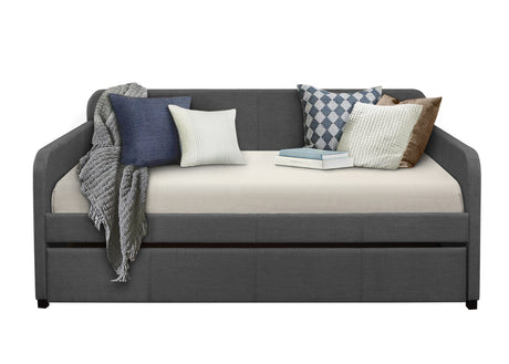 Fatimah Dark Gray Daybed with Trundle from Homelegance - Luna Furniture