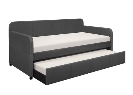 Fatimah Dark Gray Daybed with Trundle from Homelegance - Luna Furniture