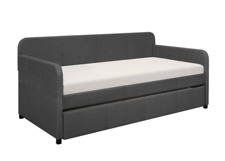 Fatimah Dark Gray Daybed with Trundle from Homelegance - Luna Furniture