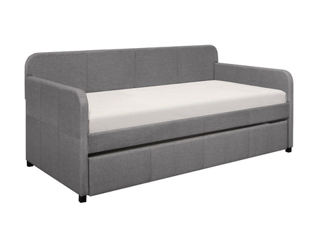 Fatimah Gray Daybed with Trundle from Homelegance - Luna Furniture