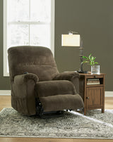 Shadowboxer Chocolate Power Lift Recliner - 4710212 - Luna Furniture