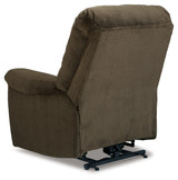 Shadowboxer Chocolate Power Lift Recliner - 4710212 - Luna Furniture