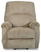 Shadowboxer Toast Power Lift Recliner from Ashley - Luna Furniture