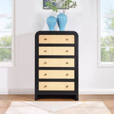 Siena Chest Black from Meridian - Luna Furniture