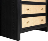 Siena Chest Black from Meridian - Luna Furniture