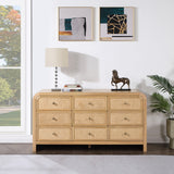 Siena Dresser Natural from Meridian - Luna Furniture