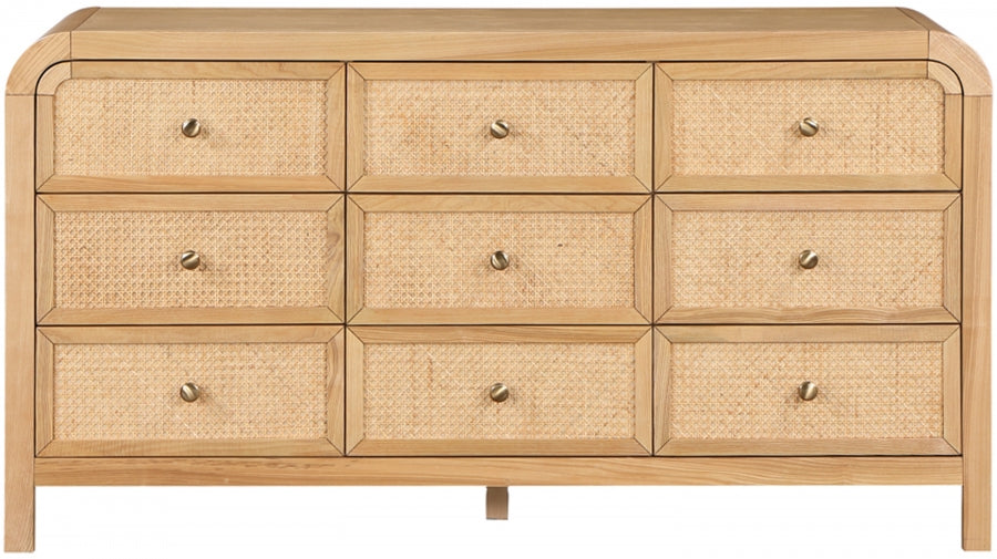 Siena Dresser Natural from Meridian - Luna Furniture