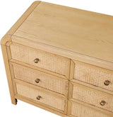 Siena Dresser Natural from Meridian - Luna Furniture