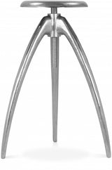 Clara Silver Bar | Counter Stool from Meridian - Luna Furniture