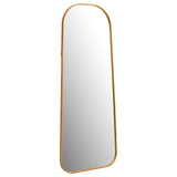 Simeon Metal Frame Full Length 51" Floor Mirror Antique Gold - 962822 - Luna Furniture