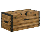 Simmons Natural/Black Rectangular Storage Trunk from Coaster - Luna Furniture