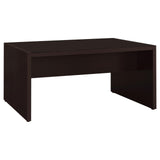 Skeena Cappuccino Computer Desk with Keyboard Drawer from Coaster - Luna Furniture