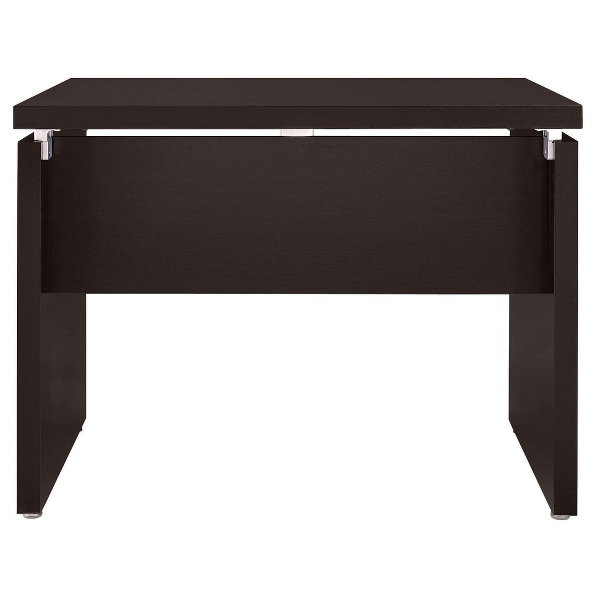 Skylar Cappuccino Extension Desk from Coaster - Luna Furniture