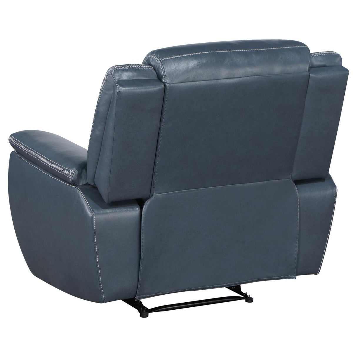 Sloane 3-piece Upholstered Motion Reclining Sofa Set Blue - 610271-S3 - Luna Furniture