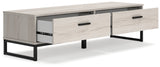 Socalle Light Natural Storage Bench from Ashley - Luna Furniture