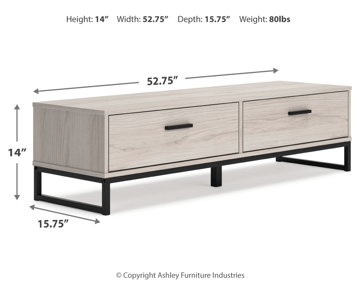 Socalle Light Natural Storage Bench from Ashley - Luna Furniture