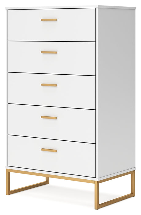 Socalle Two-tone Chest of Drawers from Ashley - Luna Furniture