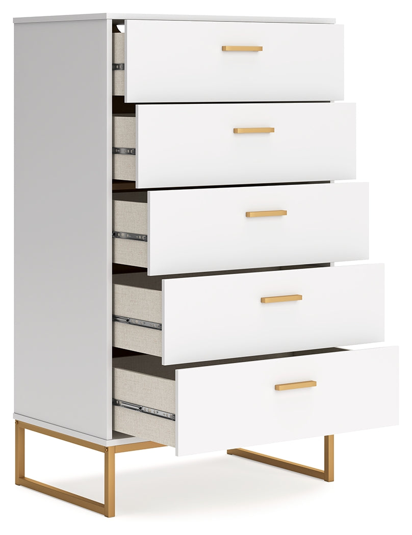 Socalle Two-tone Chest of Drawers - EB1867-245 - Luna Furniture