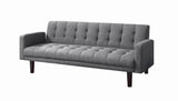 Sommer Tufted Sofa Bed Gray from Coaster - Luna Furniture