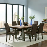 Spring Creek Dining Table with Extension Leaf Natural Walnut - 106581 - Luna Furniture