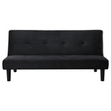 Stanford Multipurpose Upholstered Tufted Convertible Sofa Bed Black from Coaster - Luna Furniture