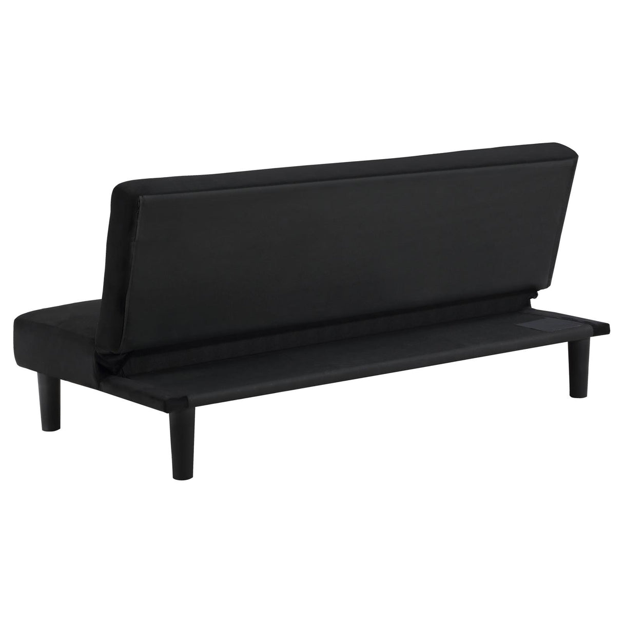 Stanford Multipurpose Upholstered Tufted Convertible Sofa Bed Black from Coaster - Luna Furniture