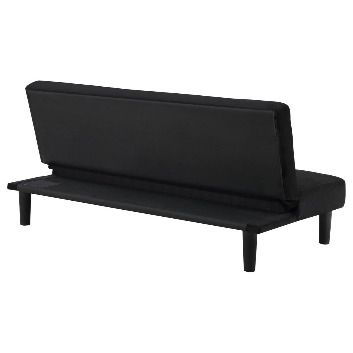 Stanford Multipurpose Upholstered Tufted Convertible Sofa Bed Black from Coaster - Luna Furniture