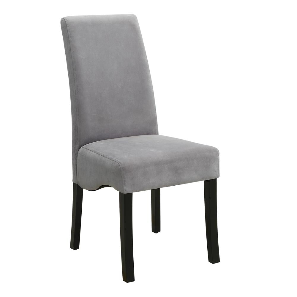 Stanton Gray Upholstered Side Chairs, Set of 2 from Coaster - Luna Furniture