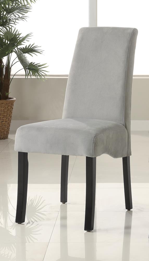 Stanton Gray Upholstered Side Chairs, Set of 2 from Coaster - Luna Furniture