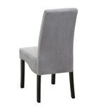 Stanton Gray Upholstered Side Chairs, Set of 2 from Coaster - Luna Furniture