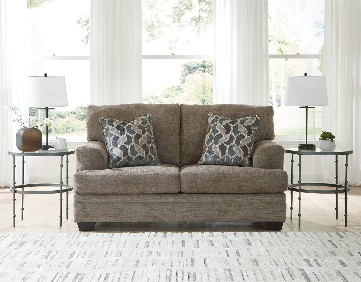 Stonemeade Nutmeg Loveseat from Ashley - Luna Furniture