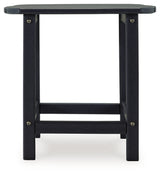 Sundown Treasure Black End Table - P008-703 - Luna Furniture